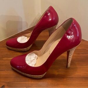 Clearance Christian Louboutin Patent Cork EU 38